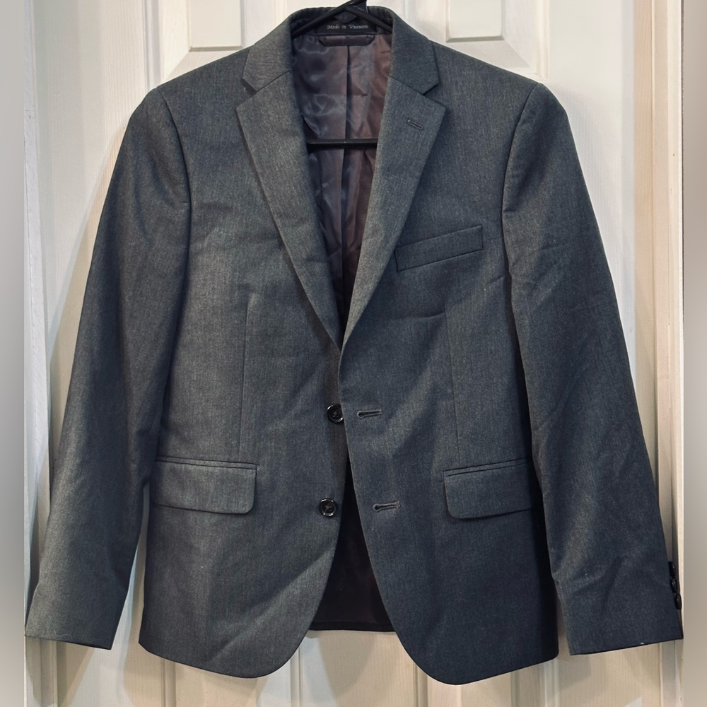 LAUREN Ralph Lauren Medium Gray Boy’s Sport Coat, Size 12R